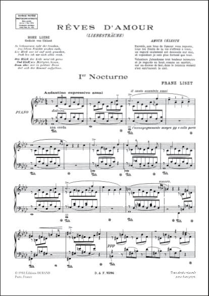 Reves D'Amour Piano
